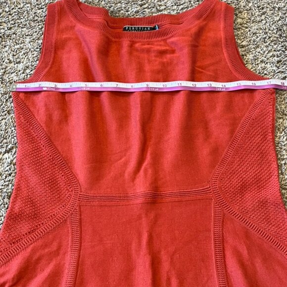 Peruvian Connection NWT Dress Peruvian Connection Pima Cotton Knit Fit and Flare - Picture 9 of 10